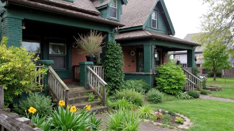 elegant green brick homes