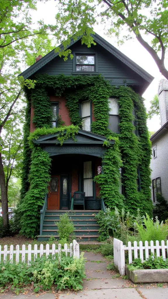 elegant green victorian charm