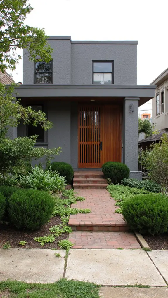 elegant grey brown harmony