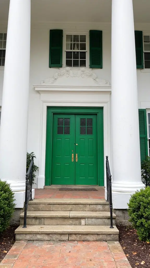 elegant historical entrance design