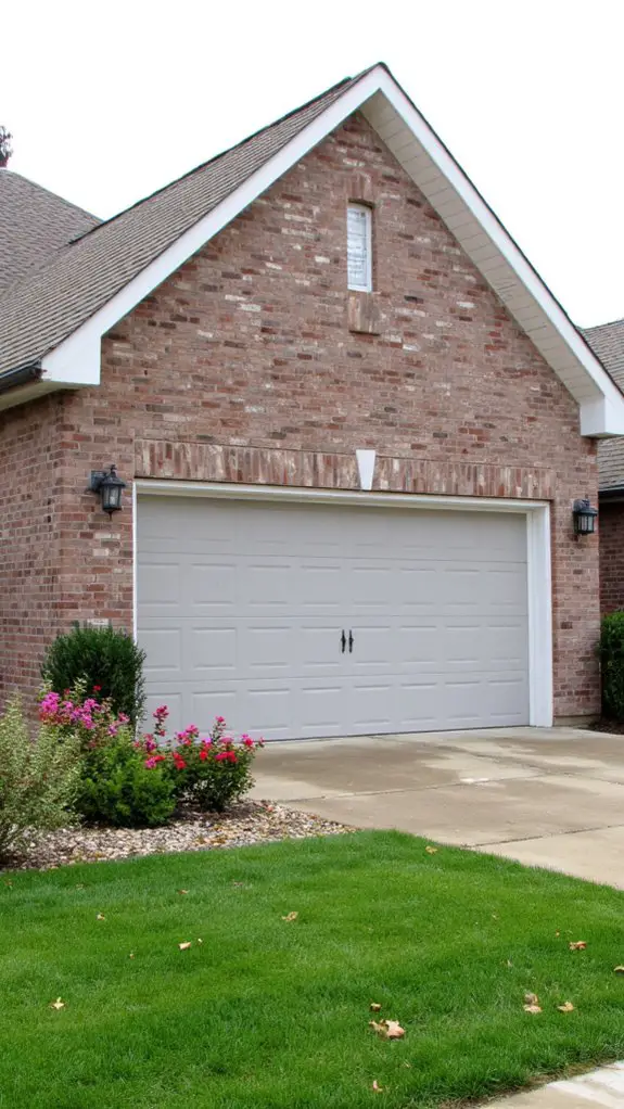 elegant light gray door