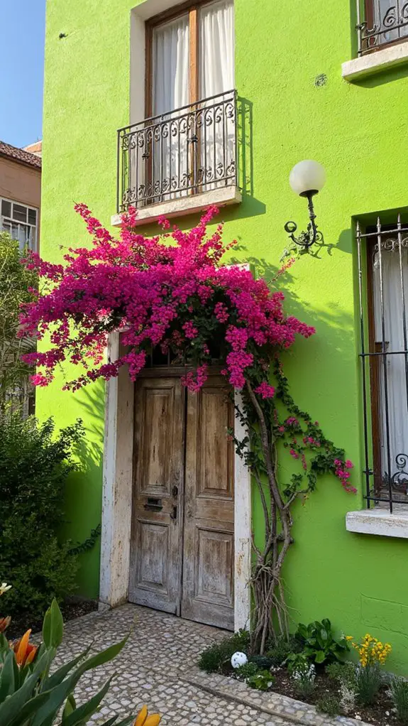 elegant lime green homes