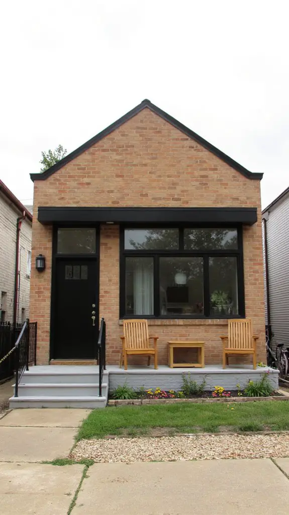 elegant minimalist brick homes