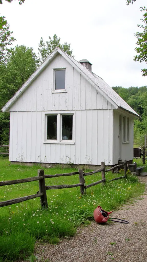 elegant minimalist cottage retreat
