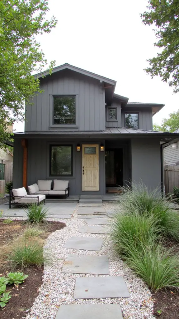 elegant minimalist landscape design