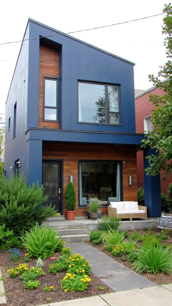 elegant modern exterior design