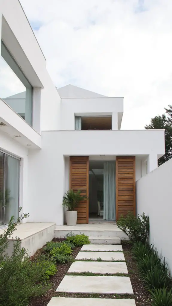 elegant modernist villa design