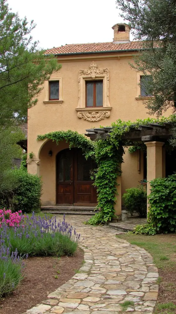 elegant outdoor living space