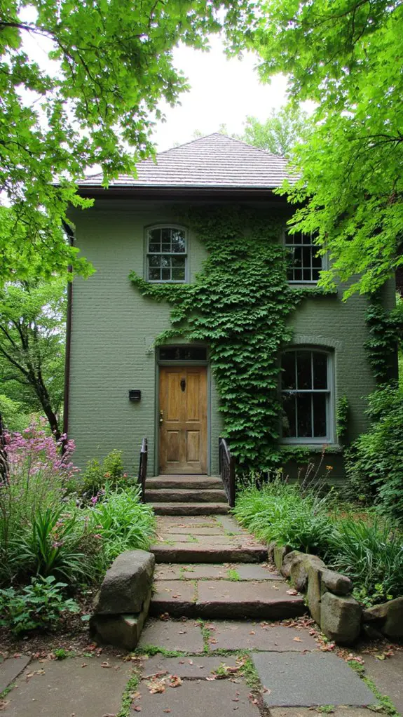 elegant sage green tranquility