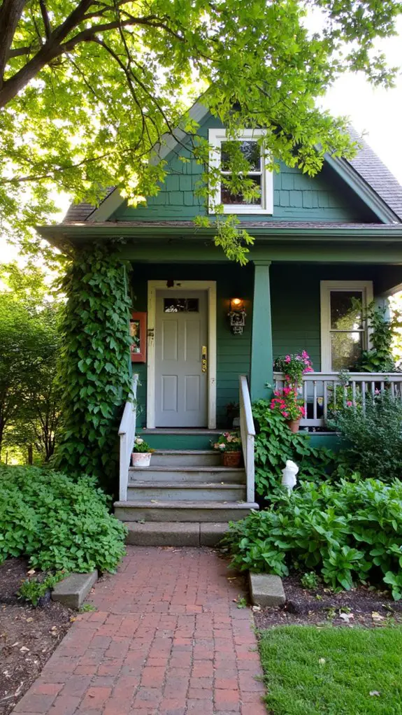 elegant soft gray doors