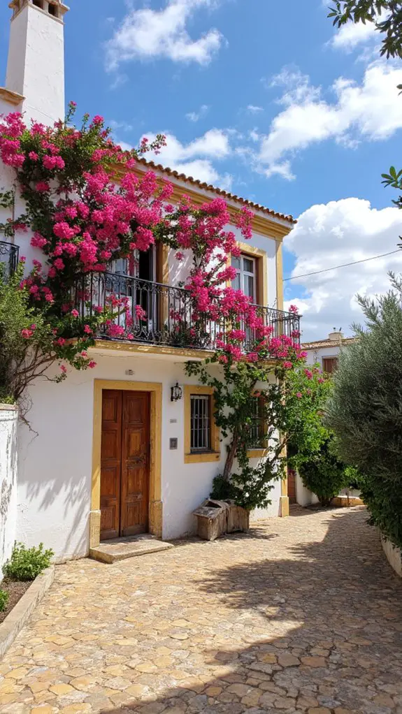 elegant sun soaked tranquility