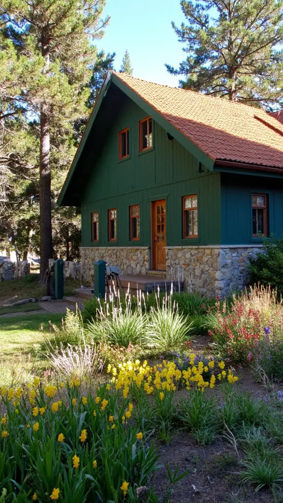 elegant sustainable mountain retreat