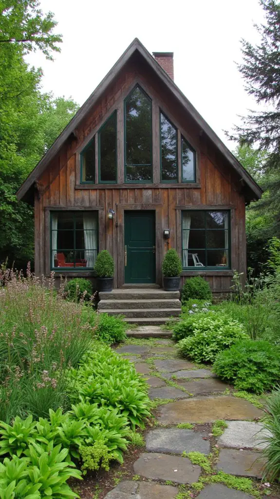 elegant sustainable wood retreats