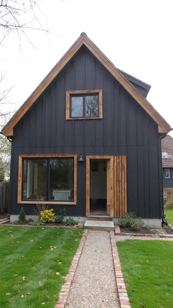 elegant timber gray combination