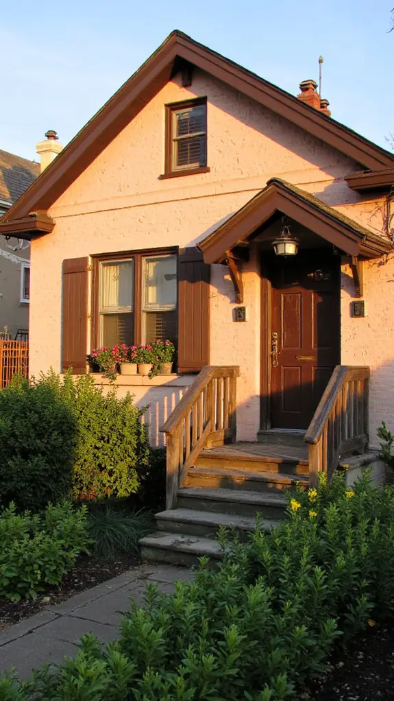 elegant warm color pairing