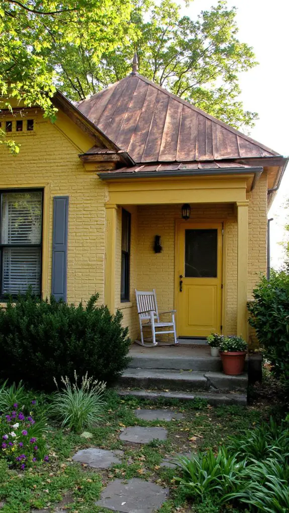 elegant warm earthy tones