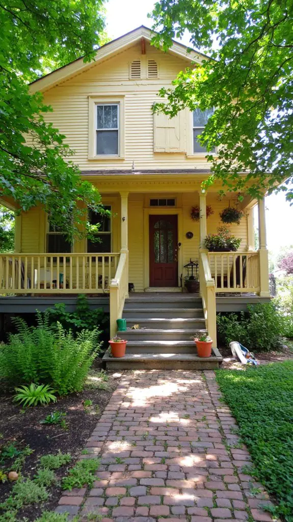 elegant warm home exterior