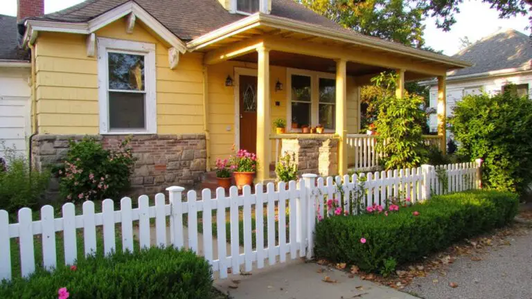 elegant warm yellow exteriors