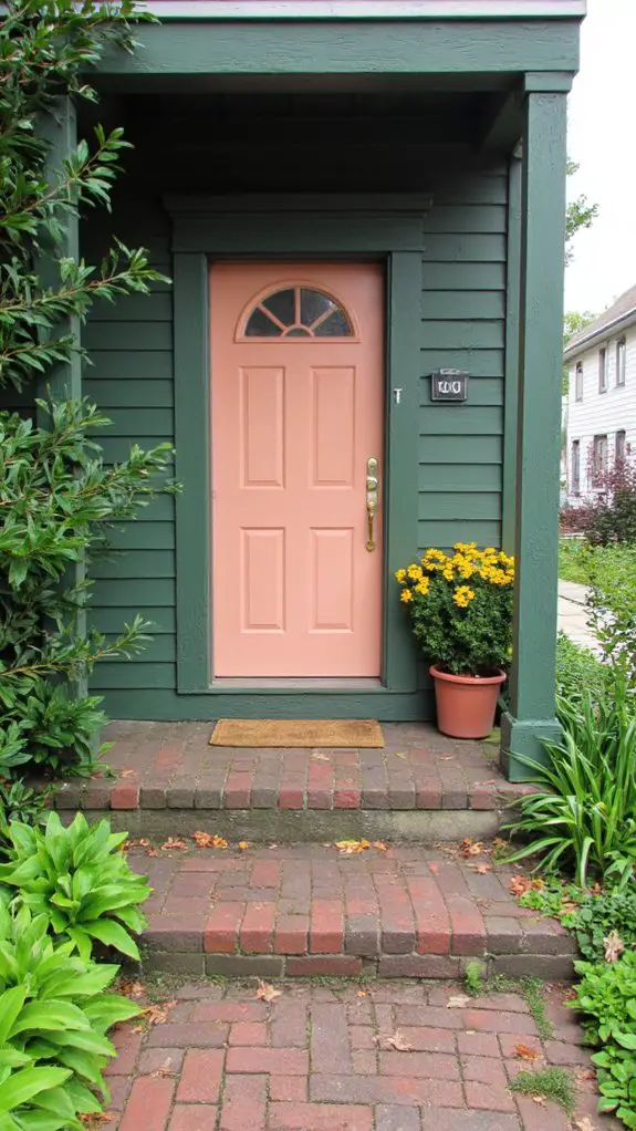 elegant warmth enhances greenery