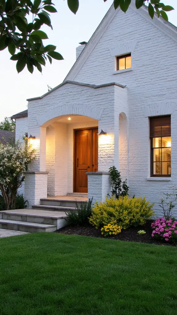 elevate exterior with lighting