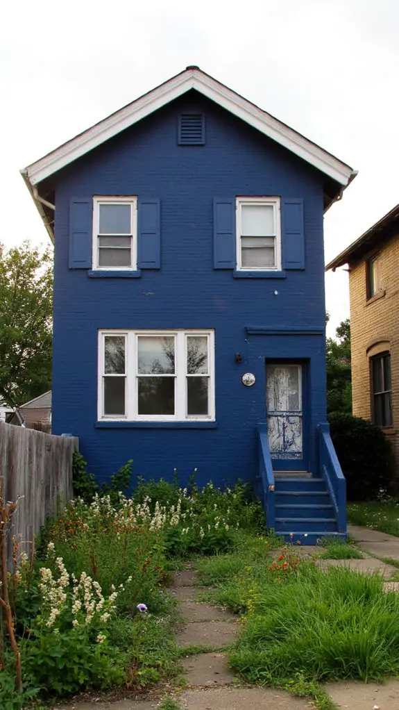 enchanting deep blue elegance