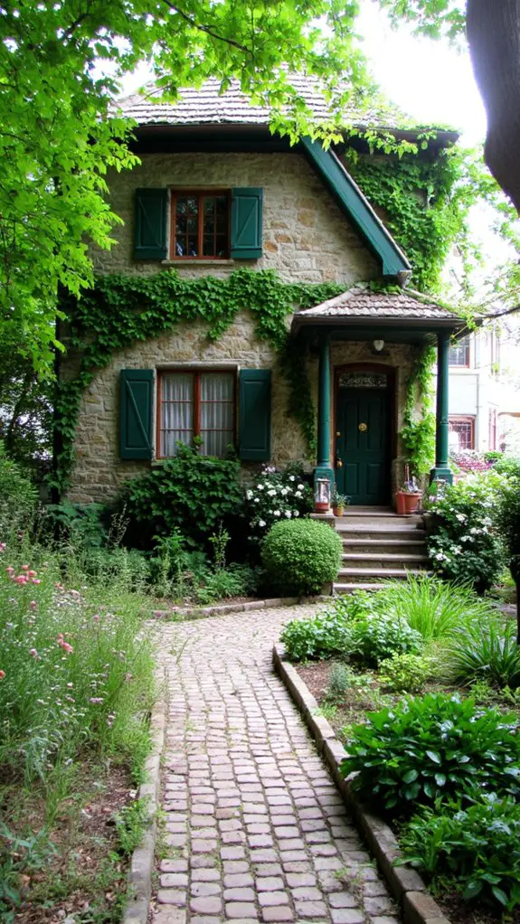 enchanting rustic fairytale house