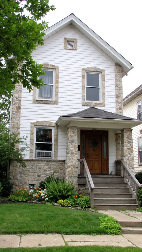 enhance exterior with accents