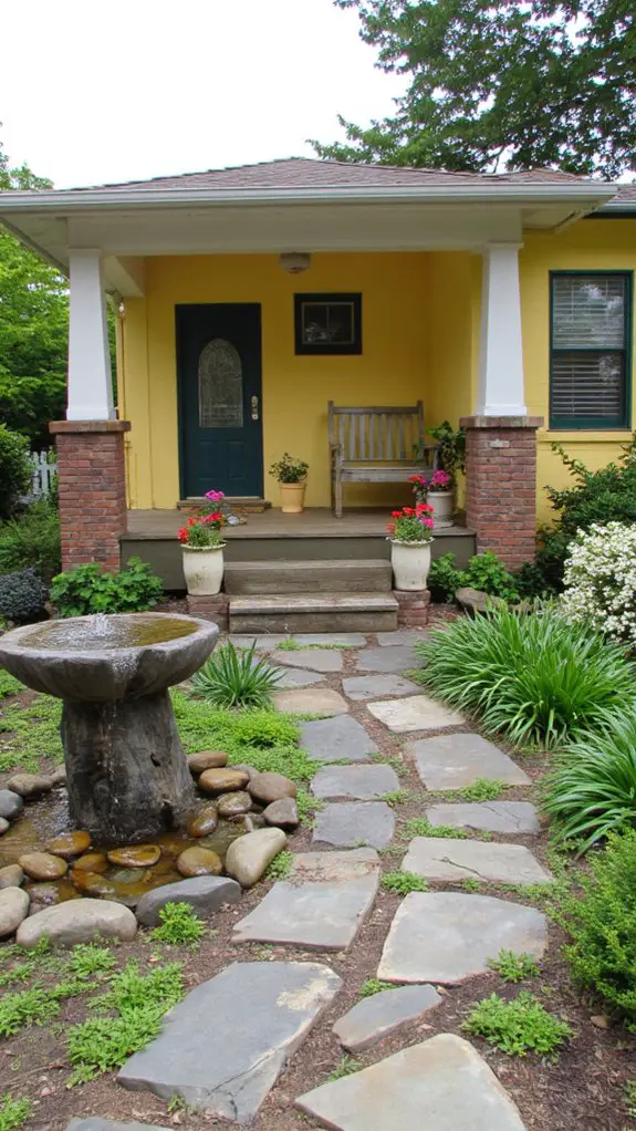 enhancing exterior with tranquility