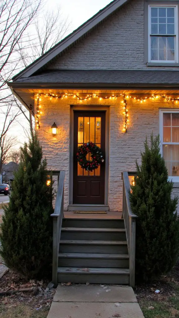 festive holiday lighting cheer