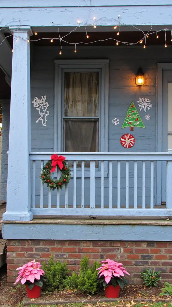 festive holiday wall decorations