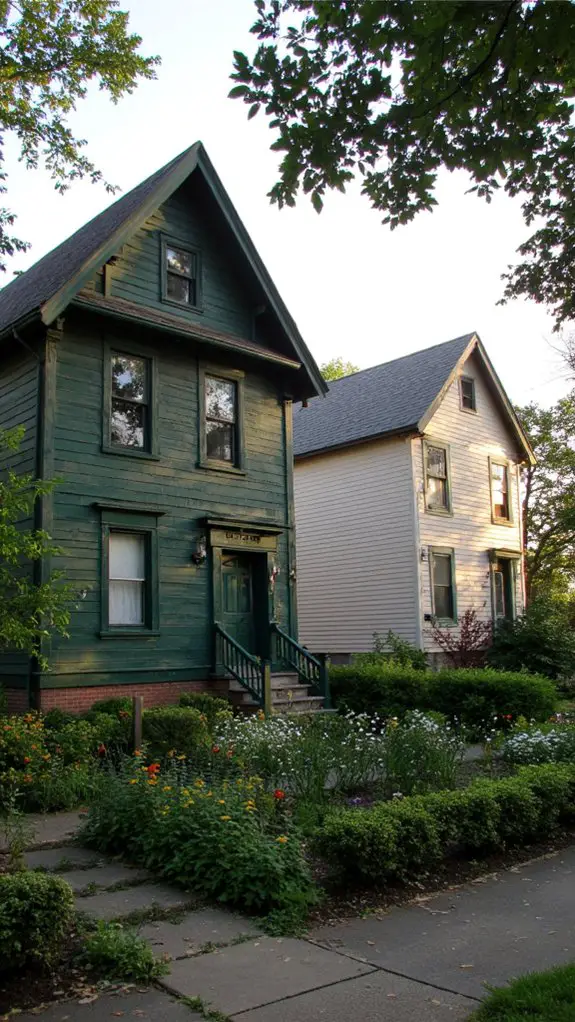 forest green cream elegance