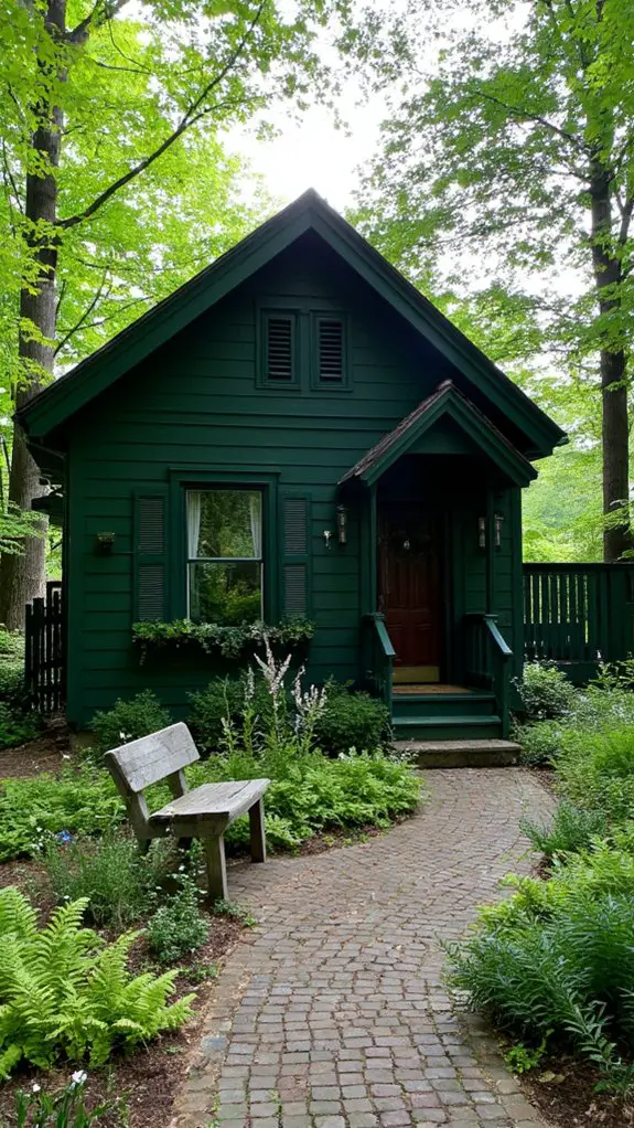 forest green home elegance