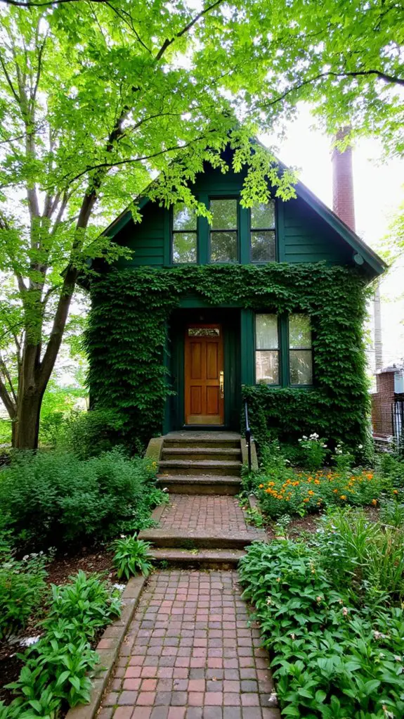 forest green urban oasis