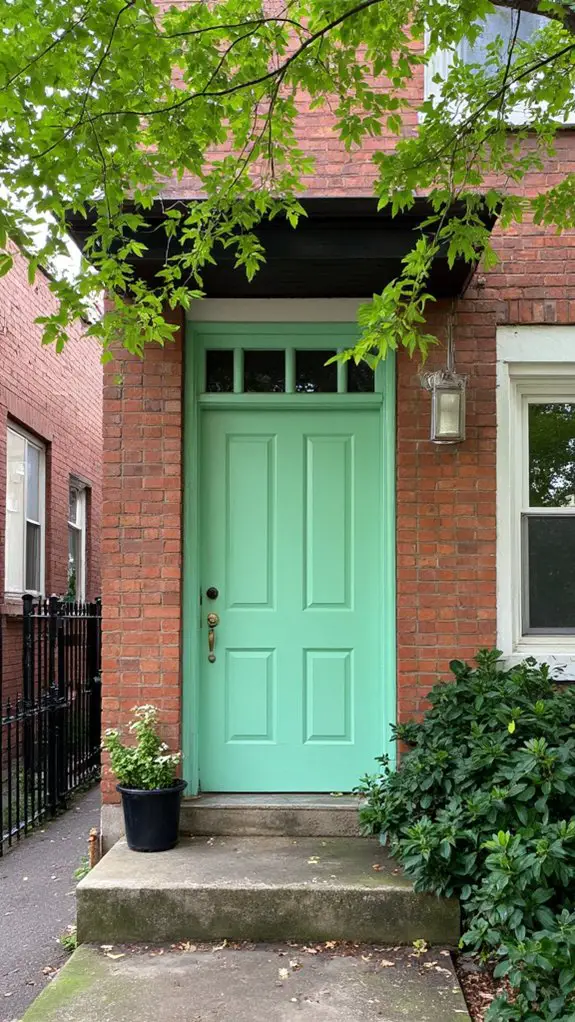 fresh mint door charm