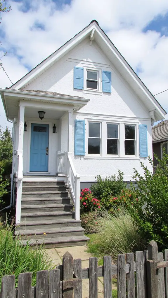 frosty blue coastal accents