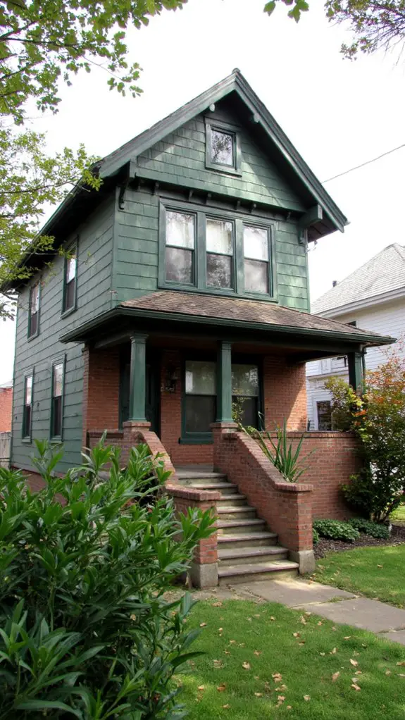 gabled rooflines and eaves