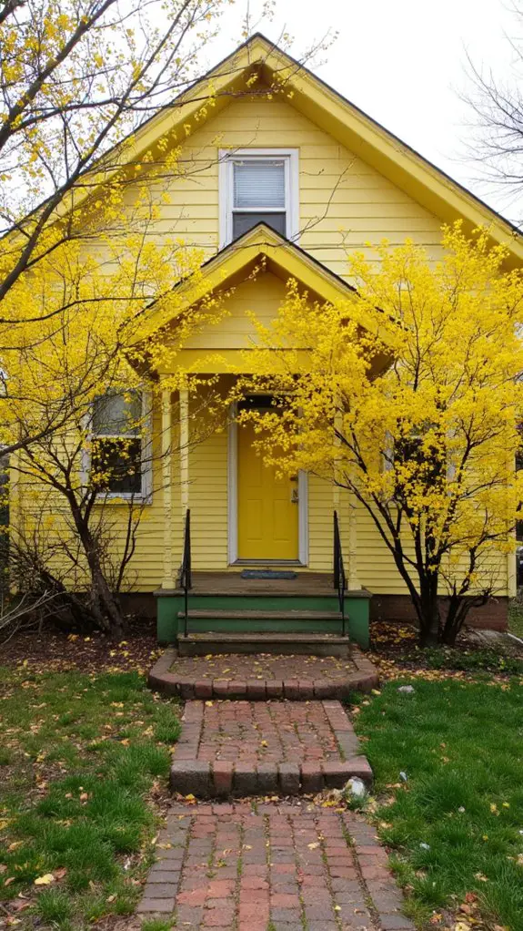 golden blooms herald spring
