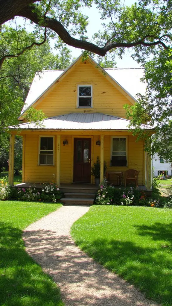 goldenrod farmhouse charm