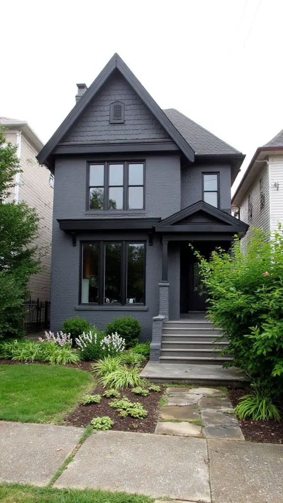 gray and black elegance