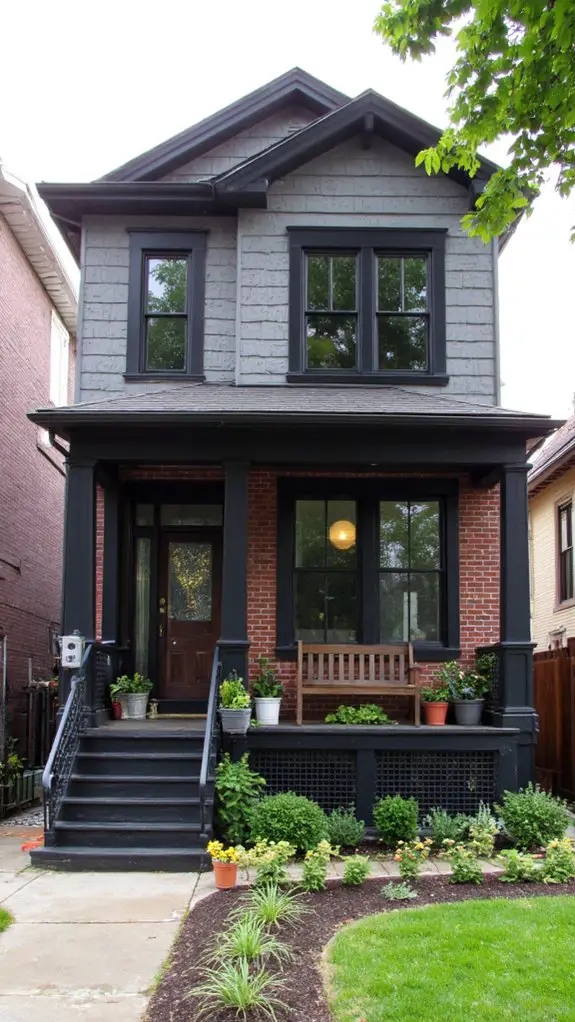 gray and black elegance