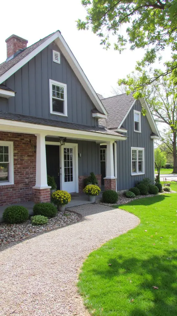 gray and white elegance