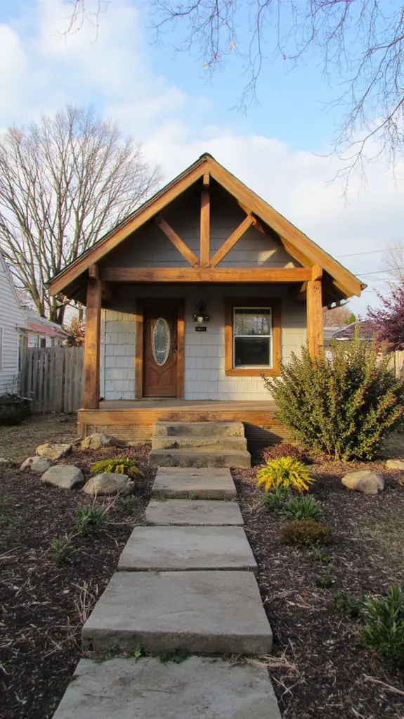 gray and wood harmony