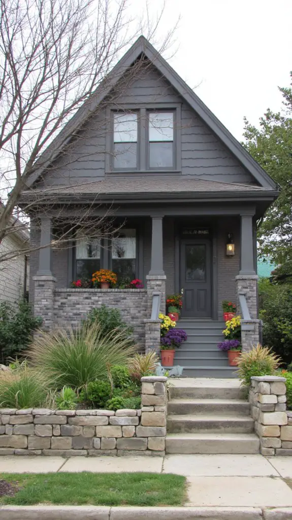 gray tones and warmth