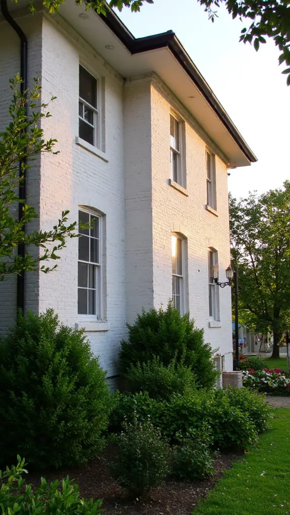 gutters enhance landscaping aesthetics