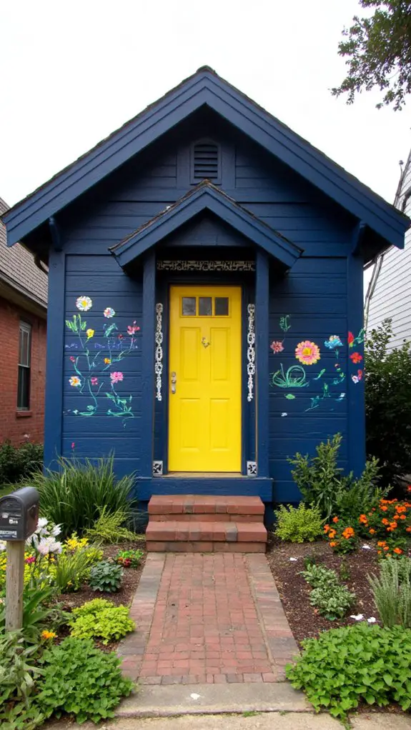 hand painted unique designs