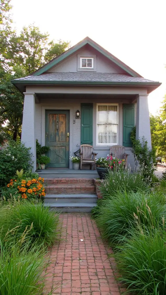 harmonious earthy color blend