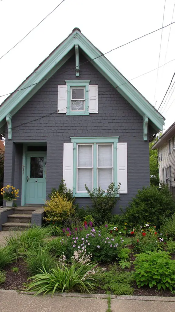 harmonious exterior color combination