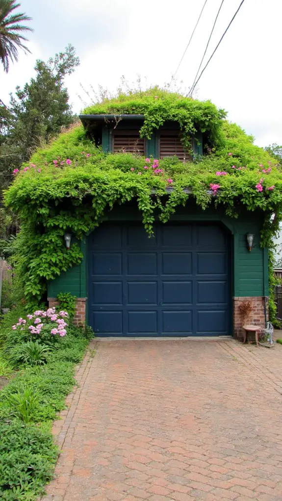 harmonizing garage doors design