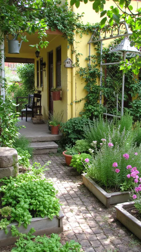 herb garden for cooking