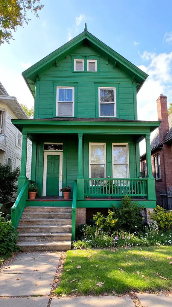 historic home kelly green transformation